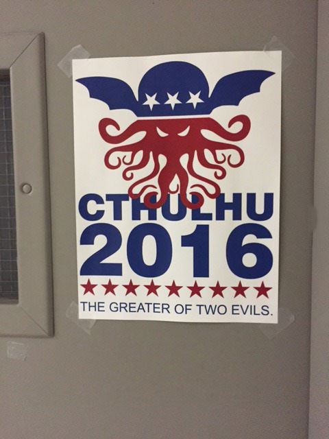 cthulhu 2016, the greater of two evils