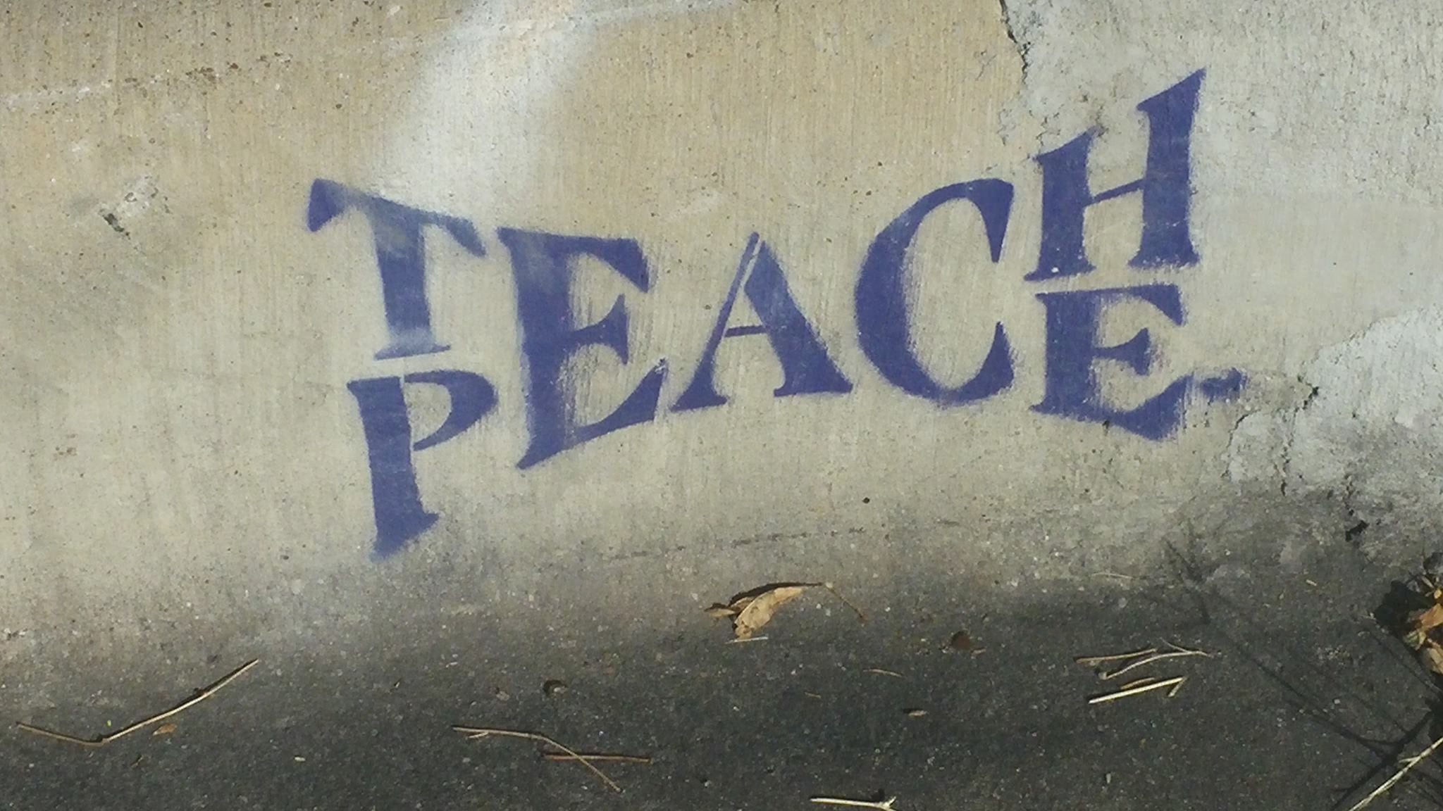 teach peace