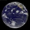 for the first time in recorded history three category 4 hurricanes can be seen in the eastern pacific