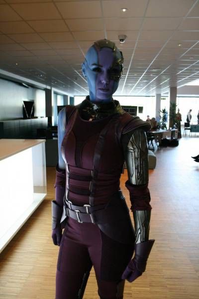 nebula from guardians of the galaxy cosplay