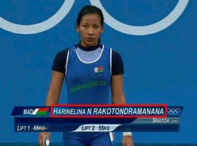 harinelina n rakotondramanana, crazy long name from madagascar