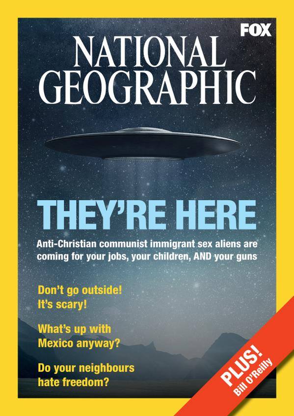 national geographic now that rupert murdoch has purchased it, fear mongering