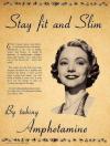 stay fit and slim by taking amphetamine, old ad, wtf