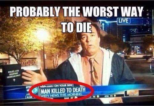 probably the worst way to die, man killed to death