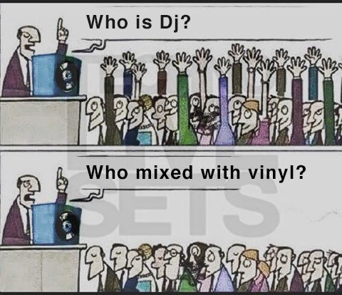 who is dj?, who mixed with vinyl!?