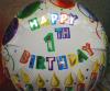 happy 1th birthday balloon, fail