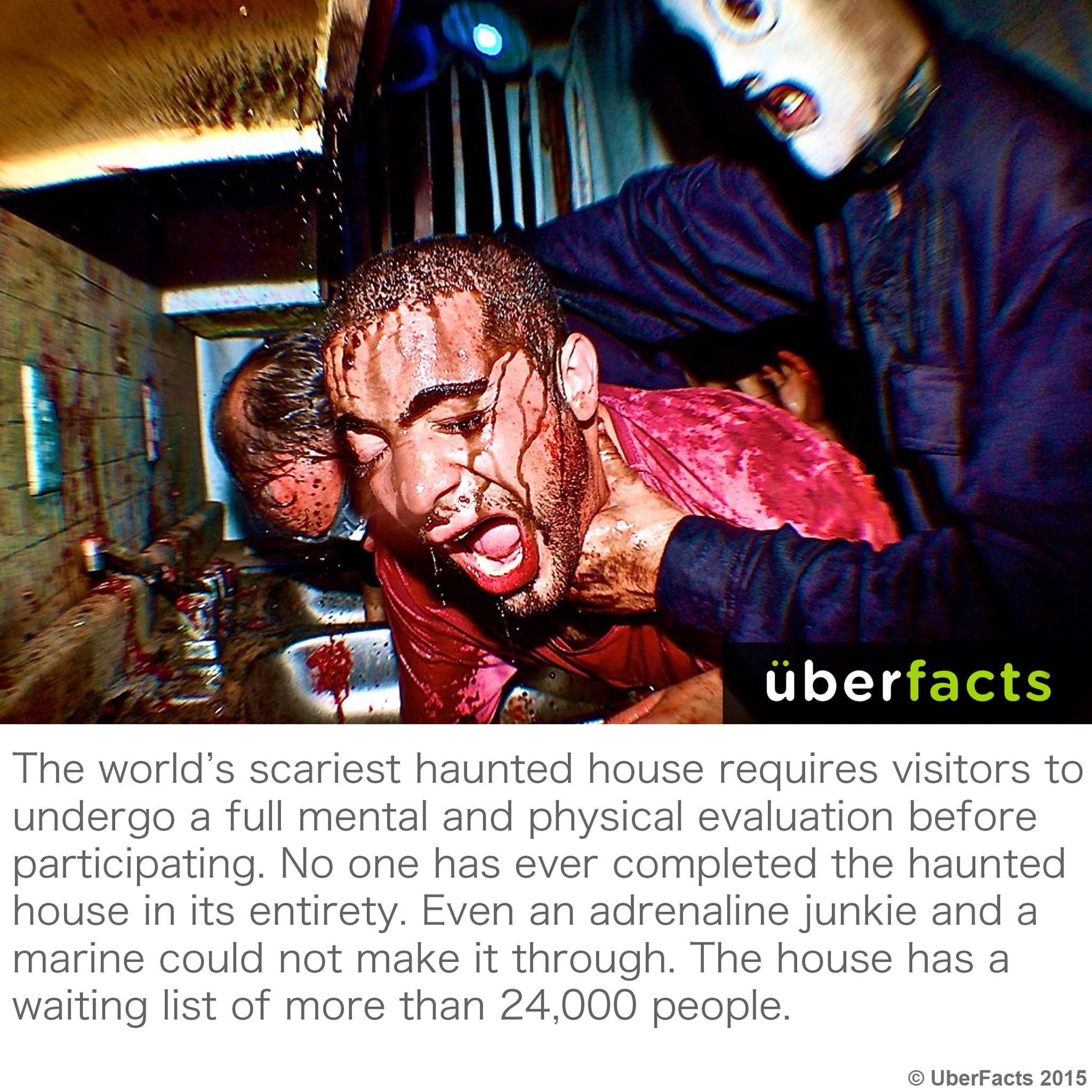 the world's scariest haunted house