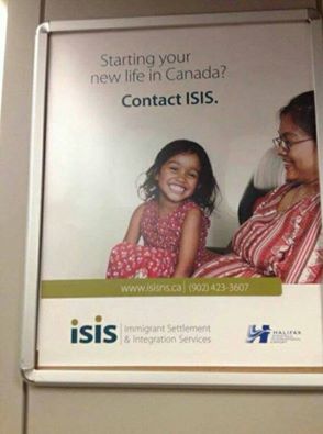 starting your new life in canada?, contact isis!