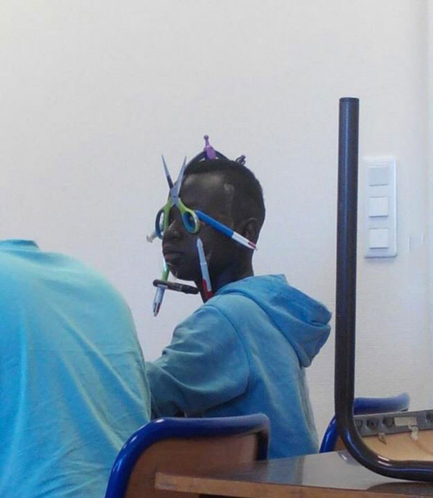 saw this guy in my class the other day, wtf