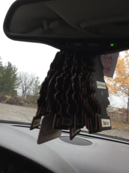 car air freshener overload