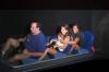 when you're on a ride and need to hold on tight, father has no idea his daughter is being groped