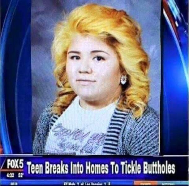 teen breaks into homes to tickle buttholes, breaking news, fox5, wtf