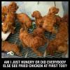 am i just hungry or did everybody just see fried chicken at first too?