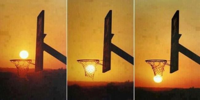 sun swoosh, basketball net