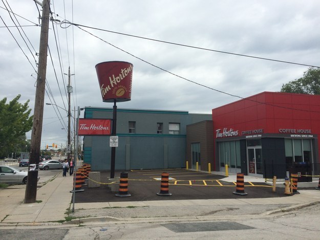 this tim hortons may have previously been a kfc