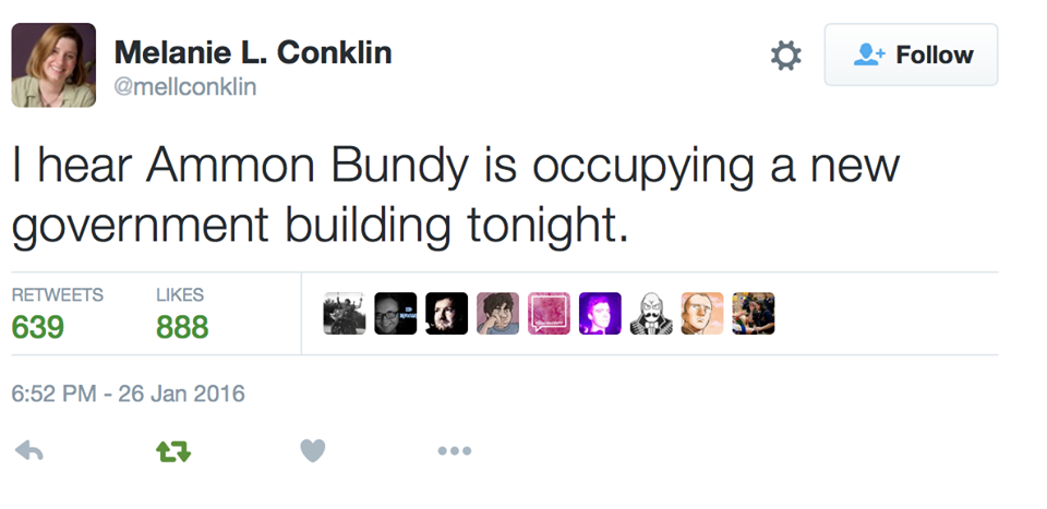 i hear ammon bundy is occupying a new government building tonight