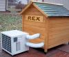 air conditioned dog house, wtf