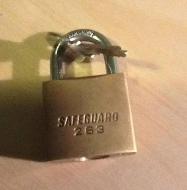 how to ruin a lock or force yourself to learn how to pick locks