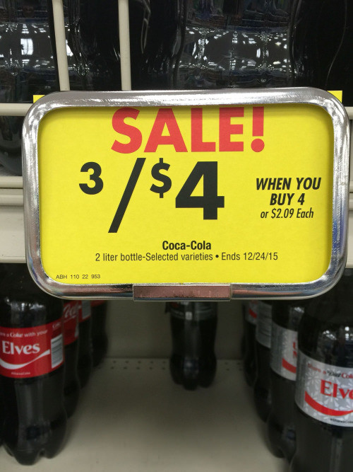 3 for 4$ when you buy 4, wait what
