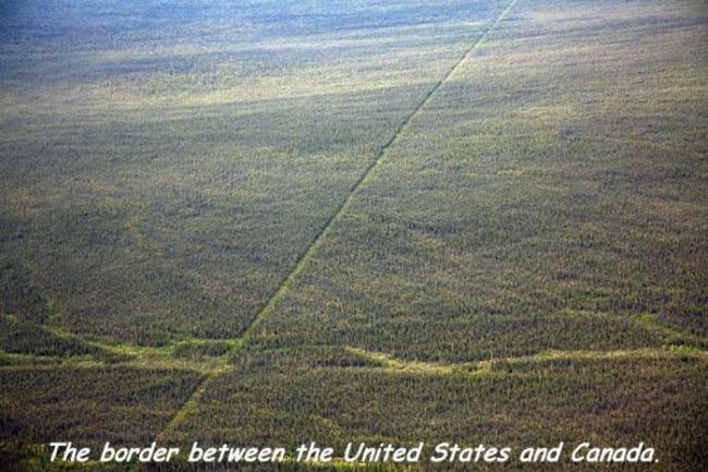 the border between canada and the us