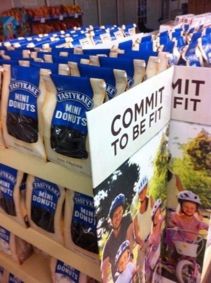 commit to be fit, mini donuts