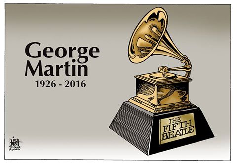 george martin, 1926-2016, the fifth beatle