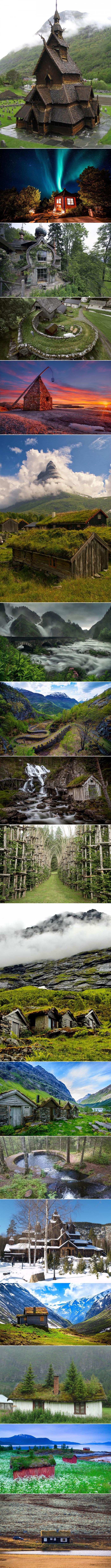 a photographic tour of beautiful norwegian architecture