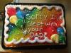 sorry i slept with your dad cake