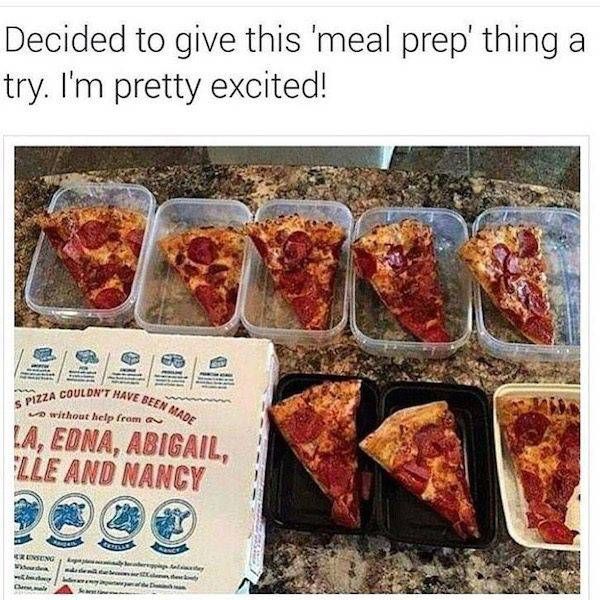 decided to give this meal prep thing a try, i'm pretty excited