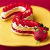 strawberry shortcake eclair snake, food porn