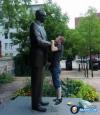 when statues attack, statue strangling man, hacked irl
