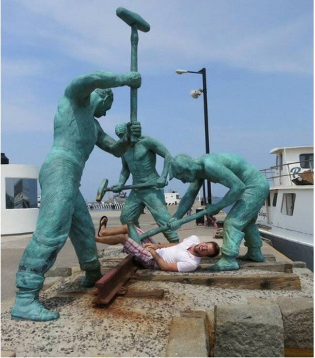 when statues attack, hammer to the nuts, hacked irl
