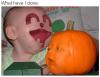 what have i done, face swap with a pumpkin