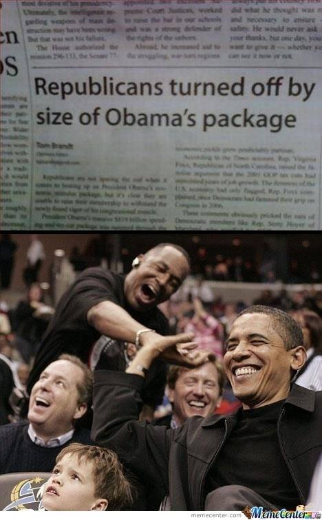 republicans turned off by size of obama's package