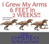 i grew my arms 6 feet in 2 weeks, palaeontologists hate this, click here to find out how!