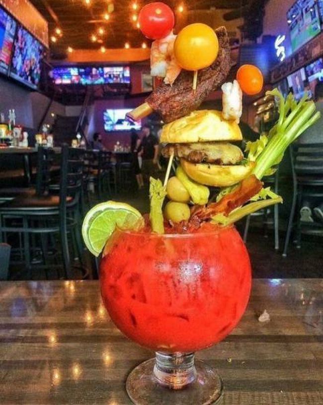 bloody mary is what you'll scream when you see this bloody mary