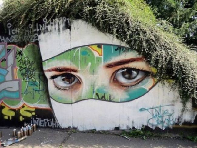 awesome nature hybrid street art