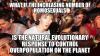 what if the increasing number of homosexuals is the natural evolutionary response to control overpopulation on the planet, sudden clarity clarence, meme