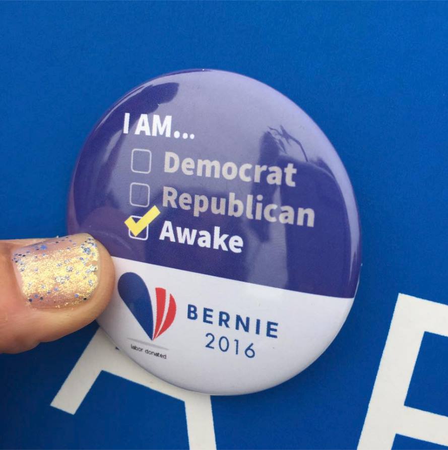 i am awake, democrat, republican, bernie 2016