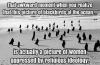 that awkward moment when you realize that this picture of blackbirds at the ocean is actually a picture of women oppressed by religions ideology