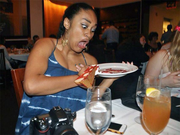 the moment you had your cake and then couldn't eat it too, photograph of a piece of cake falling from a plate, timing