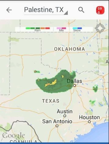a hot pepper weather system moves into dallas texas, appropriate coincidence