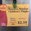 boneless skinless children's thighs, wtf