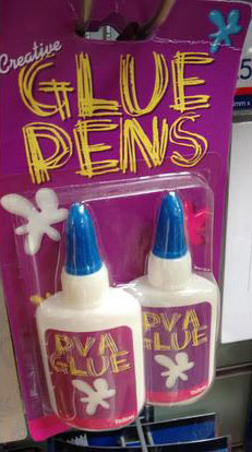 creative glue penis, bad design