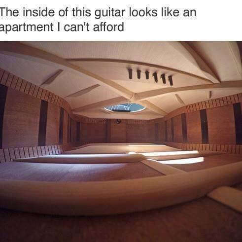 the inside of this guitar looks like an apartment i can't afford