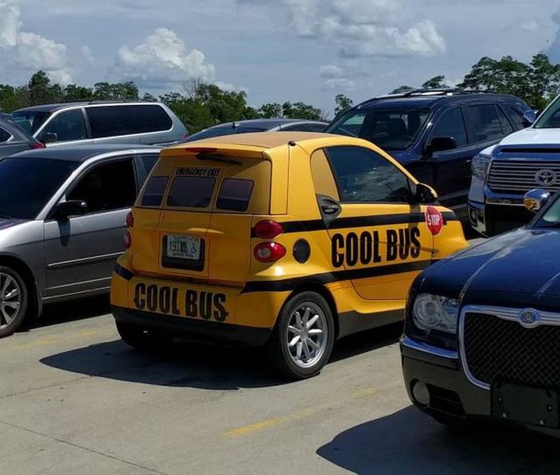 forget the school cool bus, get in the cool bus