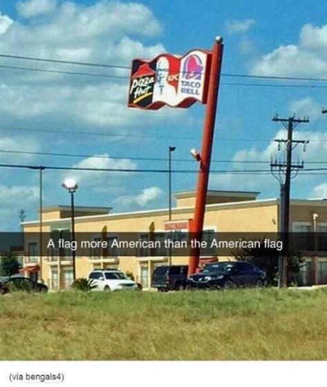 a flag more american than the american flag