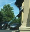 ladder out of suv window, unsafe work environment