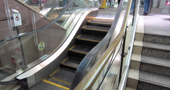 most useless escalator ever