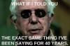 what if i told you the exact same thing i've been saying for 40 years, bernie sanders, morpheus meme